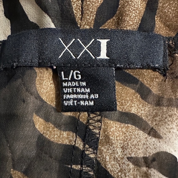 XXI size large sheer cardigan. - Picture 7 of 8